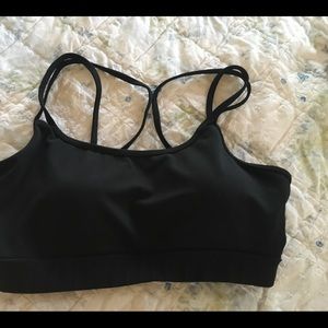 GAIAM black sports bra M size with removable pads